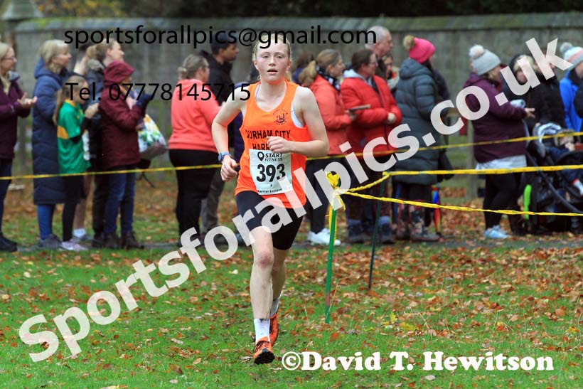 Girls under-15s, Start Fitness NEHL, Lambton Castle, Durham.  Photo: David T. Hewitson/Sports for All Pics